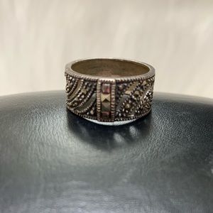 Marcasite Ring Size 6